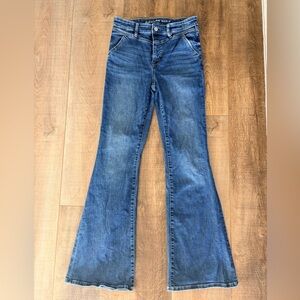 American Eagle Outfitters Dark Blue Flare Jeans
